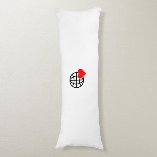 Aangepaste Body Kussens | Logo- en tekstontwerpen (Voorkant Verticaal)