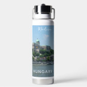 Aangepaste boedapest-naam waterfles (Achterkant)