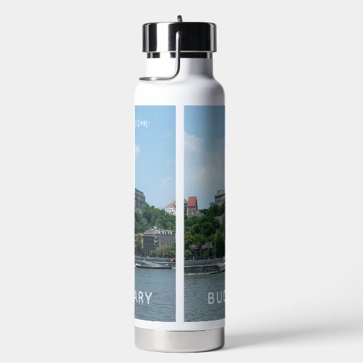 Aangepaste boedapest-naam waterfles (Rechts)