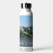 Aangepaste boedapest-naam waterfles (Links)