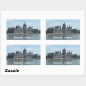 Aangepaste boedapest-tekst sticker 3 (Vel)