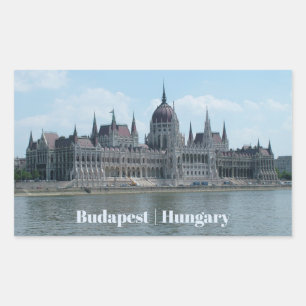Aangepaste boedapest-tekst sticker 3