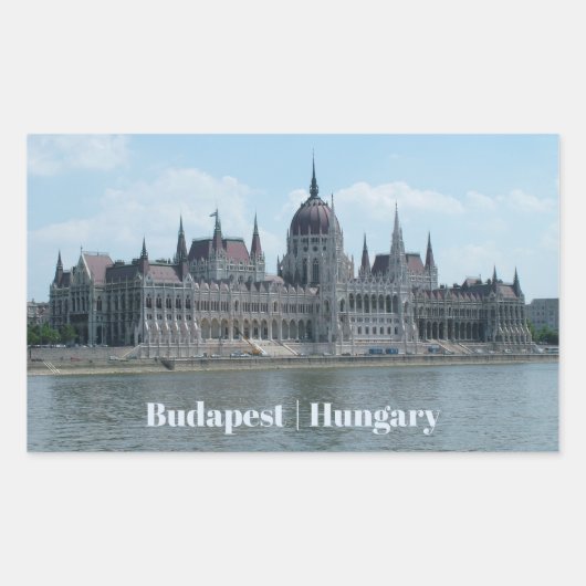 Aangepaste boedapest-tekst sticker 3 (Voorkant)