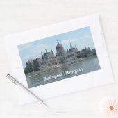Aangepaste boedapest-tekst sticker 3 (Envelop)