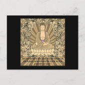  aangepaste boeddha briefkaart (Voorkant)