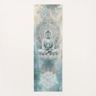 Aangepaste Boeddha-thema yogamat voor uw praktijk