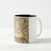 aangepaste boeddha tweekleurige koffiemok (Voorkant rechts)