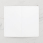 Aangepaste boek gevouwen afspraak kaart – Verticaa (Buitenkant ongevouwen)