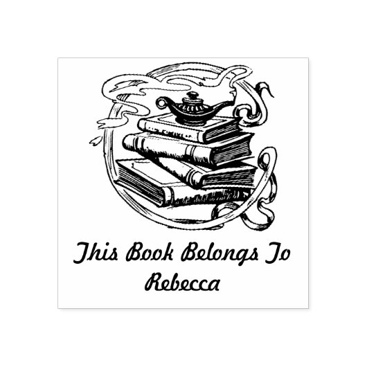 Aangepaste boek liefhebbers stempel (Afrduk)