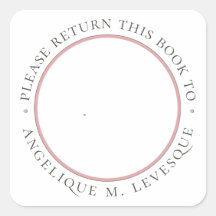 Aangepaste boekenkaart voor vogelbloemkool op maat