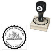 AANGEPASTE BOEKENSTEMPEL RUBBERSTEMPEL (Gestempeld)