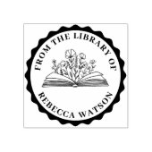 AANGEPASTE BOEKENSTEMPEL RUBBERSTEMPEL (Afrduk)