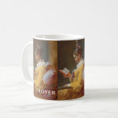Aangepaste boekliefhebber mok – Fragonard-kunst (Voorkant links)