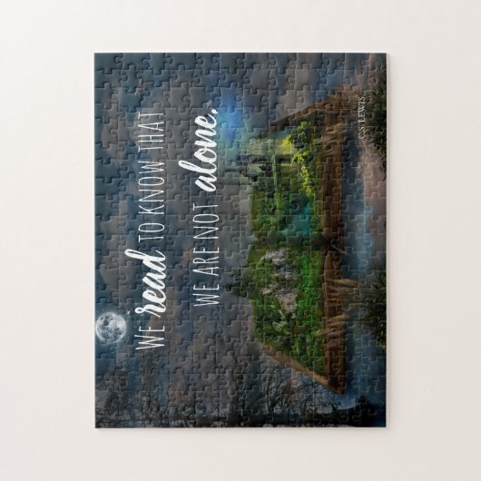 Aangepaste boekomslag C.S. Lewis Legpuzzel (Verticaal)