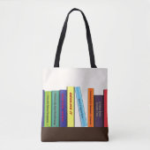 Aangepaste boektitels tote bag (Voorkant)