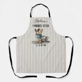 Aangepaste Boerderij Keuken All-Over Print Schort (Voorkant)