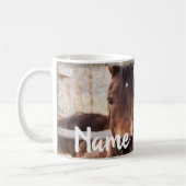 Aangepaste Boerderij voor rackontwerp voor paarden Koffiemok (Links)