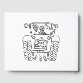 Aangepaste Boerderij voor tractorland Gastenboek (Achterkant)