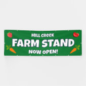 Aangepaste boerenkraam banner (Horizontaal)