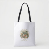 Aangepaste Boerenmarkt Baby Shower Tote Bag (Voorkant)