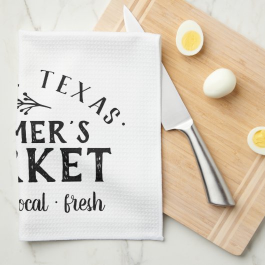 Aangepaste boerenmarkt | Boerij Theedoek (Quarter Fold)