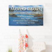 Aangepaste boerenmarkt Landschapsbanner Spandoek (Insitu)