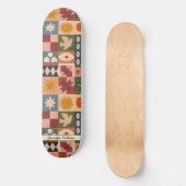 Aangepaste Boheemse Hemelse Patchwork Mystiek Persoonlijk Skateboard (Voorkant)