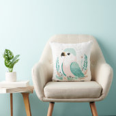 Aangepaste Boho Baby Eagle Kussen Pastel Groen (Stoel)