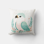 Aangepaste Boho Baby Eagle Kussen Pastel Groen (Voorkant)
