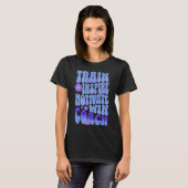 Aangepaste Boho Beste coach Train Inspire Motivate T-shirt (Voorkant volledig)