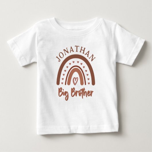 Aangepaste Boho Big Brother Rainbow Matching Sibli (Voorkant)