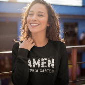 Aangepaste Boho Christelijke Gepersonaliseerde Vro Trui