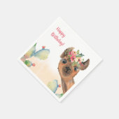 Aangepaste Boho Lama Servet (Hoek)