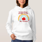 Aangepaste Boho Rainbow National Board-certificeri Hoodie (Voorkant)