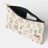Aangepaste Boho Regenboog Make-up terracotta tas (Open)