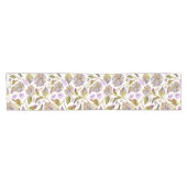 Aangepaste Boho Rustieke Herfstbladerenprint Korte Tafelloper (Horizontaal)