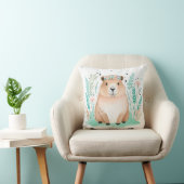 Aangepaste Boho Schattige Capybara Kussen Pastel G (Stoel)