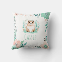Aangepaste Boho Schattige Capybara Kussen Pastel G
