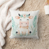 Aangepaste Boho Schattige Kalf Kussen Pastelgroen (Deken)