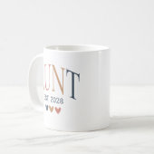 Aangepaste Boho Tante Mok, Cool Tante Gift, Nieuwe Koffiemok (Voorkant links)