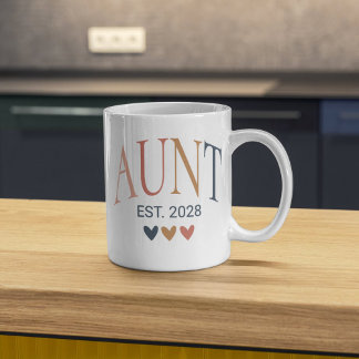 Aangepaste Boho Tante Mok, Cool Tante Gift, Nieuwe Koffiemok