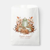 Aangepaste Boho Terracotta Bloem Sage Thee Feest F Bedankzakje (Voorkant)