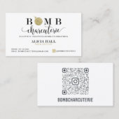 Aangepaste Bomb Charcuterie-kaarten | Niet bewerkb Visitekaartje (Voorkant / Achterkant)