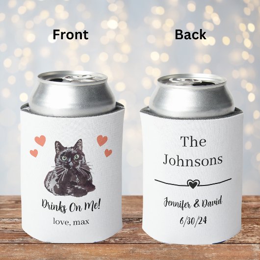 Aangepaste Bombay Cat Pet Wedding Koelbox Blikjeskoeler