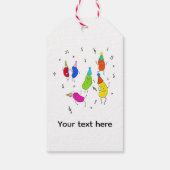 Aangepaste bonen. schattige bonen cadeaulabel (Achterkant)