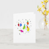 Aangepaste bonen. Verjaardagskaart Kaart (Gele Bloem)
