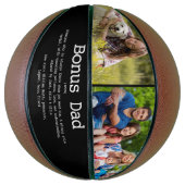 Aangepaste Bonus Pap Stepdad Definition Foto Basketbal (Verticaal)