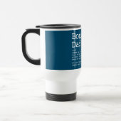 Aangepaste Bonus Vader Stiefvader Definitie Blauw Reisbeker (Links)