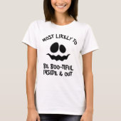 Aangepaste Boo-tiful Inside & Out T-shirt (Voorkant)