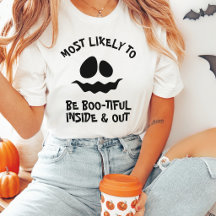 Aangepaste Boo-tiful Inside & Out T-shirt